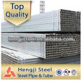 China Manufacturer Galvanized Square Pipe Price With Good Factory